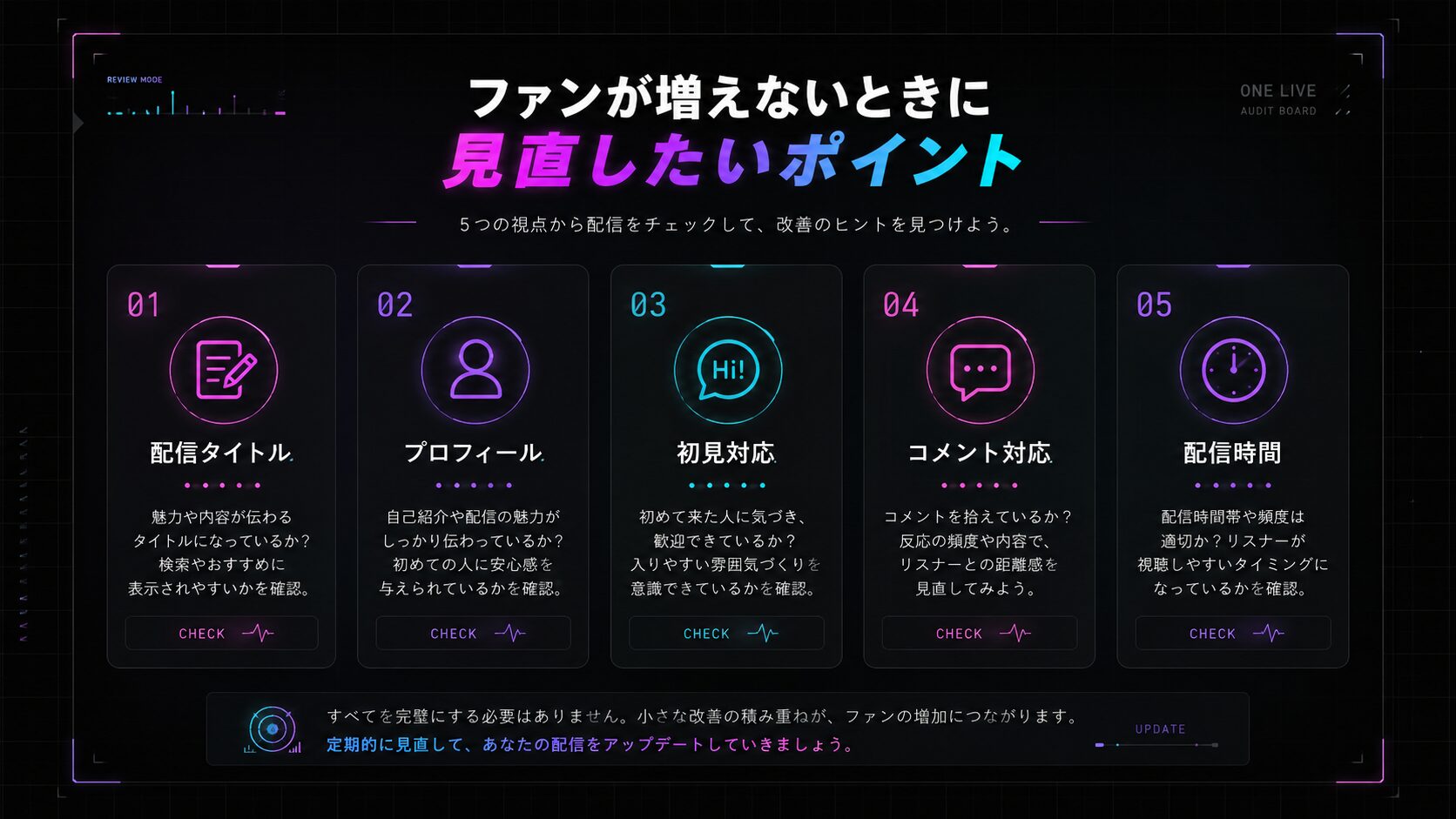 TikTok LIVEでファンが増えないときに見直したいポイント